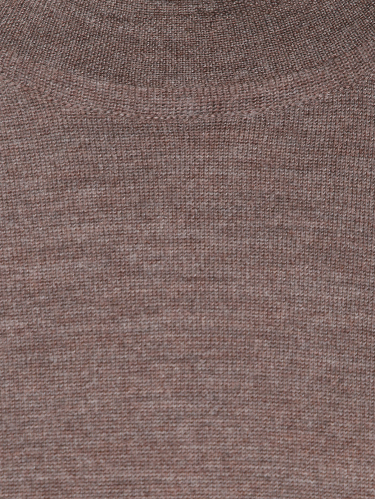 Джемпер из шерсти и шелка с длинными рукавами Bertolo  –  Деталь  – Цвет:  Коричневый