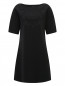 Платье свободного кроя с узором Moschino Boutique  –  Общий вид