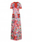 Платье-макси с цветочным принтом Andrew GN  –  Общий вид