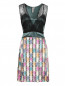 Платье-мини декорированное кружевом Antonio Marras  –  Общий вид