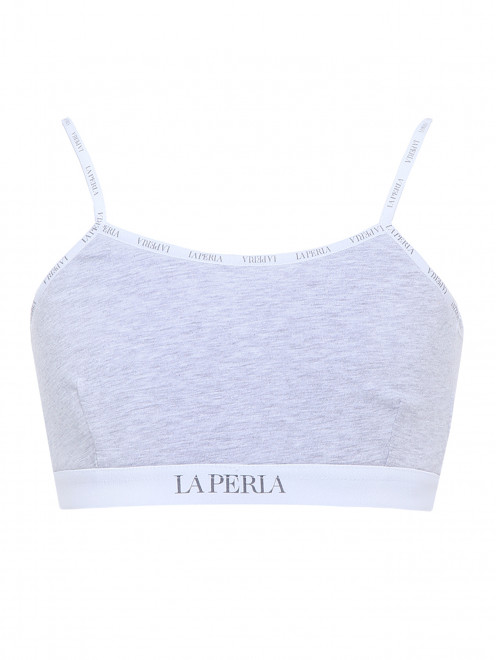 Трикотажный топ на бретелях La Perla - Общий вид