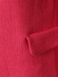 Однобортное пальто из льна и хлопка с боковыми карманами S Max Mara  –  Деталь