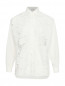 Блуза свободного кроя с вышивкой Ermanno Firenze  –  Общий вид