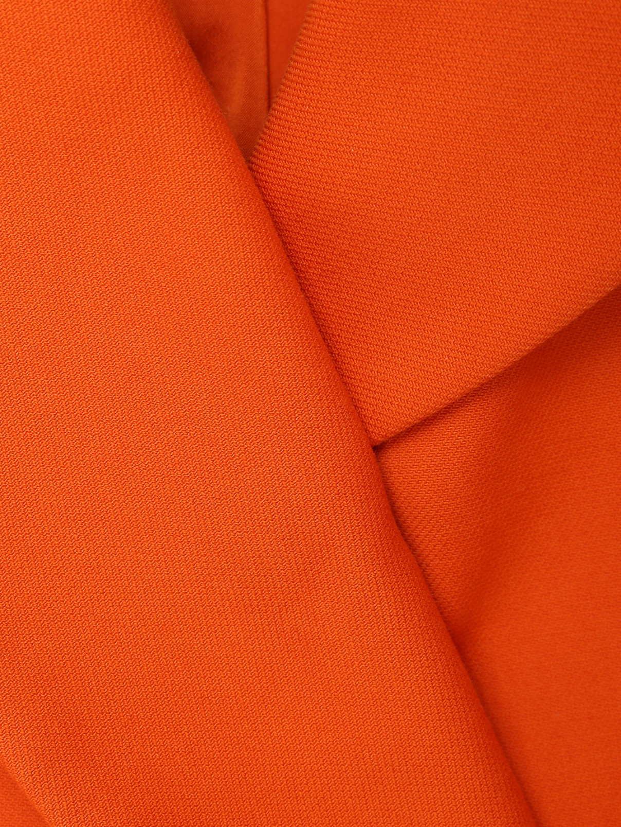 Жилет из хлопка на пуговицах Sportmax  –  Деталь  – Цвет:  Оранжевый