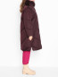 Утепленная куртка с меховым воротом Marina Rinaldi  –  МодельВерхНиз2