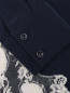 Блуза из шелка с кружевной отделкой Ermanno Ermanno Scervino  –  Деталь1