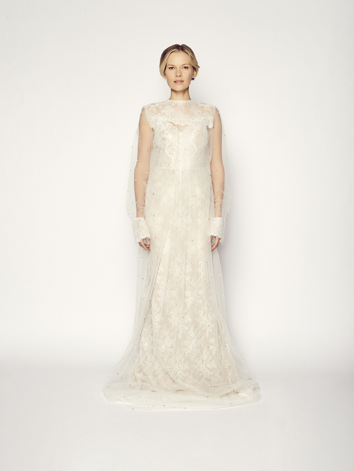 Платье Bridal Liz Martinez  –  Общий вид  – Цвет:  Белый