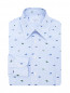 Рубашка из хлопка с узором Roberto Ricetti  –  Общий вид