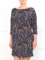 Трикотажное платье с цветочным принтом Max&Co  –  Модель Верх-Низ