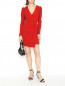 Платье с декоративной сборкой Red Valentino  –  МодельОбщийВид