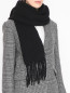 Шарф из шерсти с бахромой Weekend Max Mara  –  МодельОбщийВид