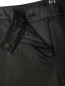 Укороченные узкие брюки с вышивкой Alexander McQueen  –  Деталь1