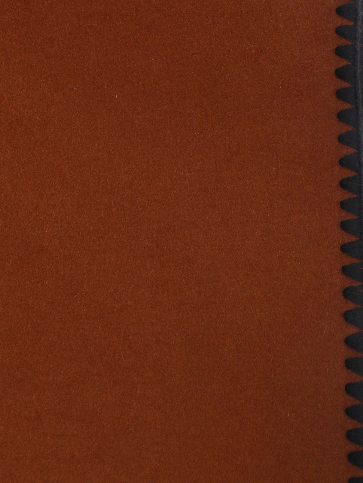 Однотонное пончо из смешанной шерсти Ermanno Firenze  –  Деталь1  – Цвет:  Коричневый