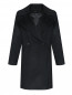 Двубортное пальто из шерсти с карманами Weekend Max Mara  –  Общий вид
