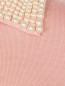 Джемпер из шерсти и хлопка декорированный бусинами Moschino Cheap&Chic  –  Деталь