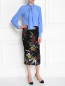 Блуза из шелка с длинным рукавом Diane von Furstenberg  –  МодельОбщийВид