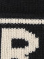 Шапка из кашемира с логотипом Burberry  –  Деталь