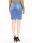Джинсовая юбка-карандаш Moschino Couture  –  Модель Верх-Низ1