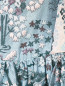 Платье-мини из фактурной ткани с узором I'M Isola Marras  –  Деталь