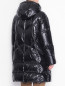 Стеганая куртка с капюшоном Marina Rinaldi  –  МодельВерхНиз1