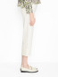 Однотонные джинсы из хлопка Max Mara  –  МодельВерхНиз1