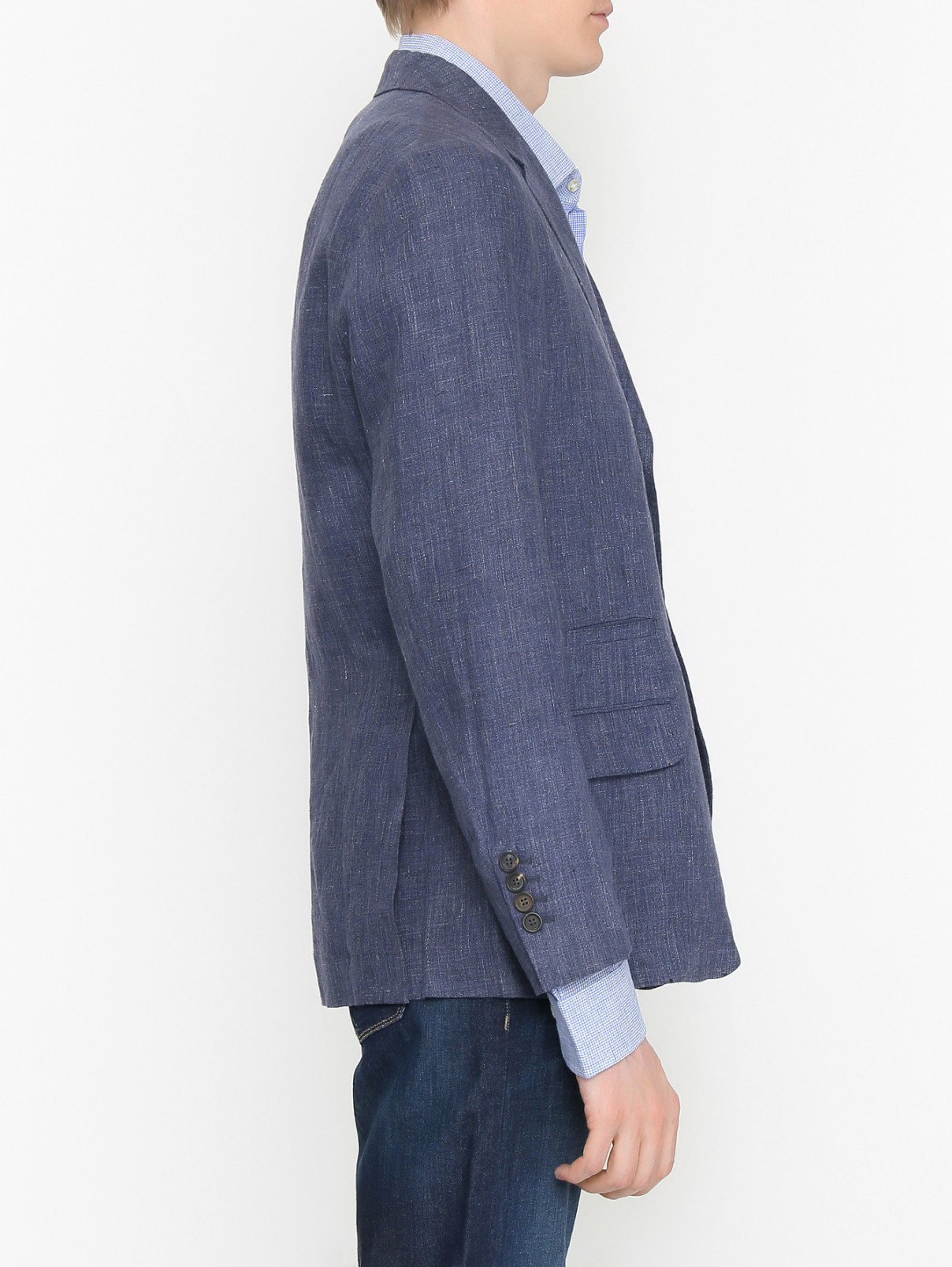 Пиджак из льна Brunello Cucinelli  –  МодельВерхНиз2