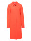 Пальто из хлопка прямого кроя Jil Sander  –  Общий вид