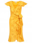 Платье с декоративными воланами Moschino  –  Общий вид