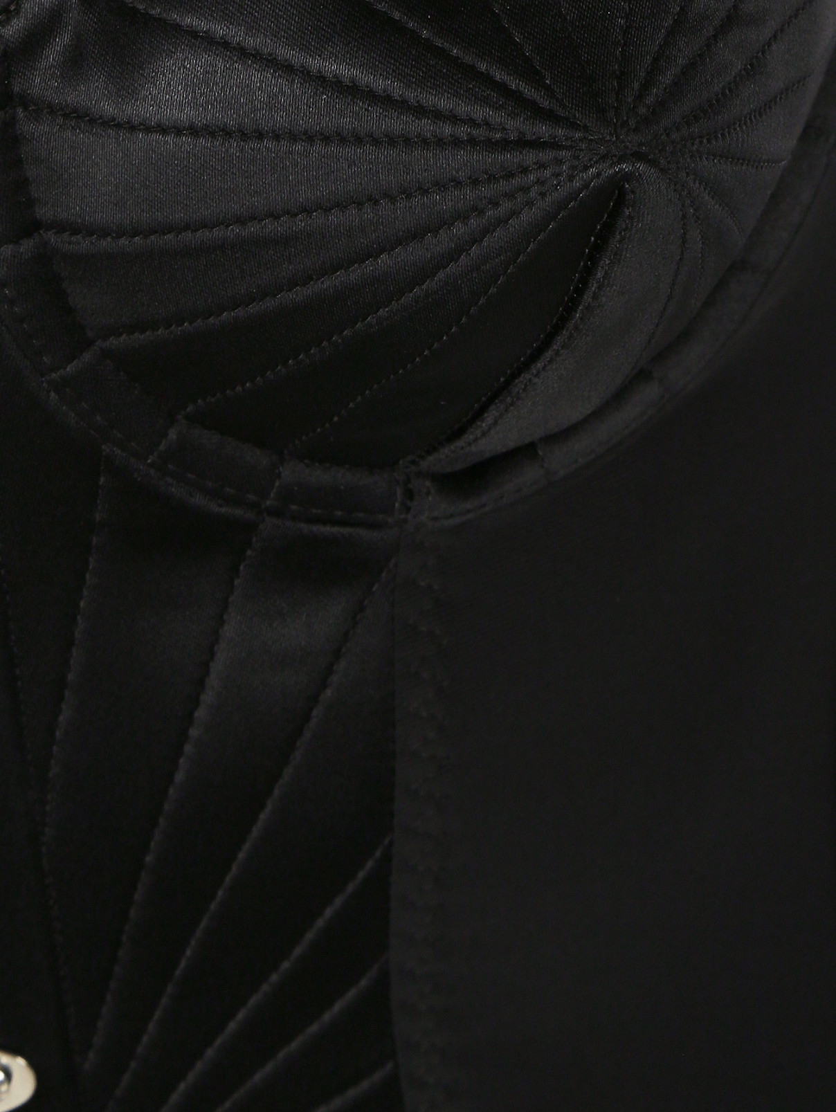 Платье-комбинация с рельефными швами La Perla  –  Деталь  – Цвет:  Черный