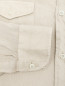 Рубашка изо льна с карманами Giampaolo  –  Деталь1