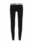 Легинсы из хлопка с логотипом Moschino Underwear  –  Общий вид