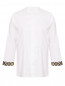 Блуза из хлопка с декоративной отделкой Max Mara  –  Общий вид