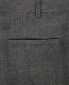 Классические зауженные брюки из льна с узором "полоска" Chloé Stora  –  Деталь