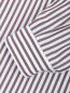 Удлиненная блузка из хлопка с узором "полоска" Erika Cavallini  –  Деталь