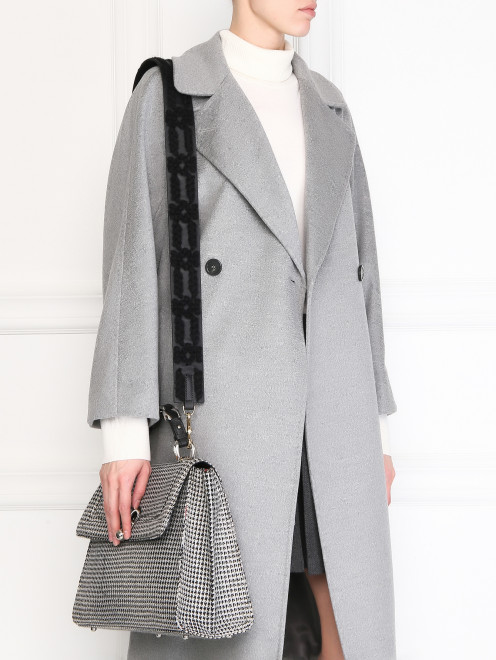 Ремень для сумки из кожи Ermanno Scervino - МодельВерхНиз