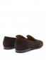 Плетеные слиперы из замши LARDINI  –  Обтравка2