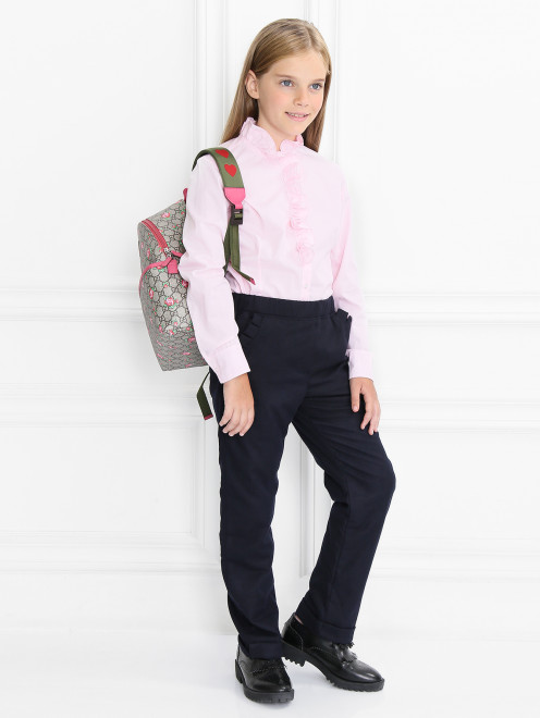 Брюки с боковыми карманами на резинке Aletta Couture - Модель Общий вид