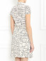 Платье из шелка с узором Moschino Cheap&Chic  –  Модель Верх-Низ1