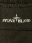 Кепка из шерсти с мягким козырьком декорированная вышивкой Stone Island  –  Деталь