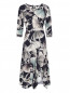 Платье из вискозы с узором Max&Co  –  Общий вид