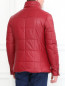 Стеганая куртка из кожи с боковыми карманами BOSCO  –  Модель Верх-Низ2