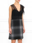 Платье из шерсти и шелка декорированное стеклярусом Antonio Marras  –  Модель Верх-Низ