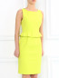 Платье-футляр из хлопка Moschino Boutique  –  Модель Верх-Низ
