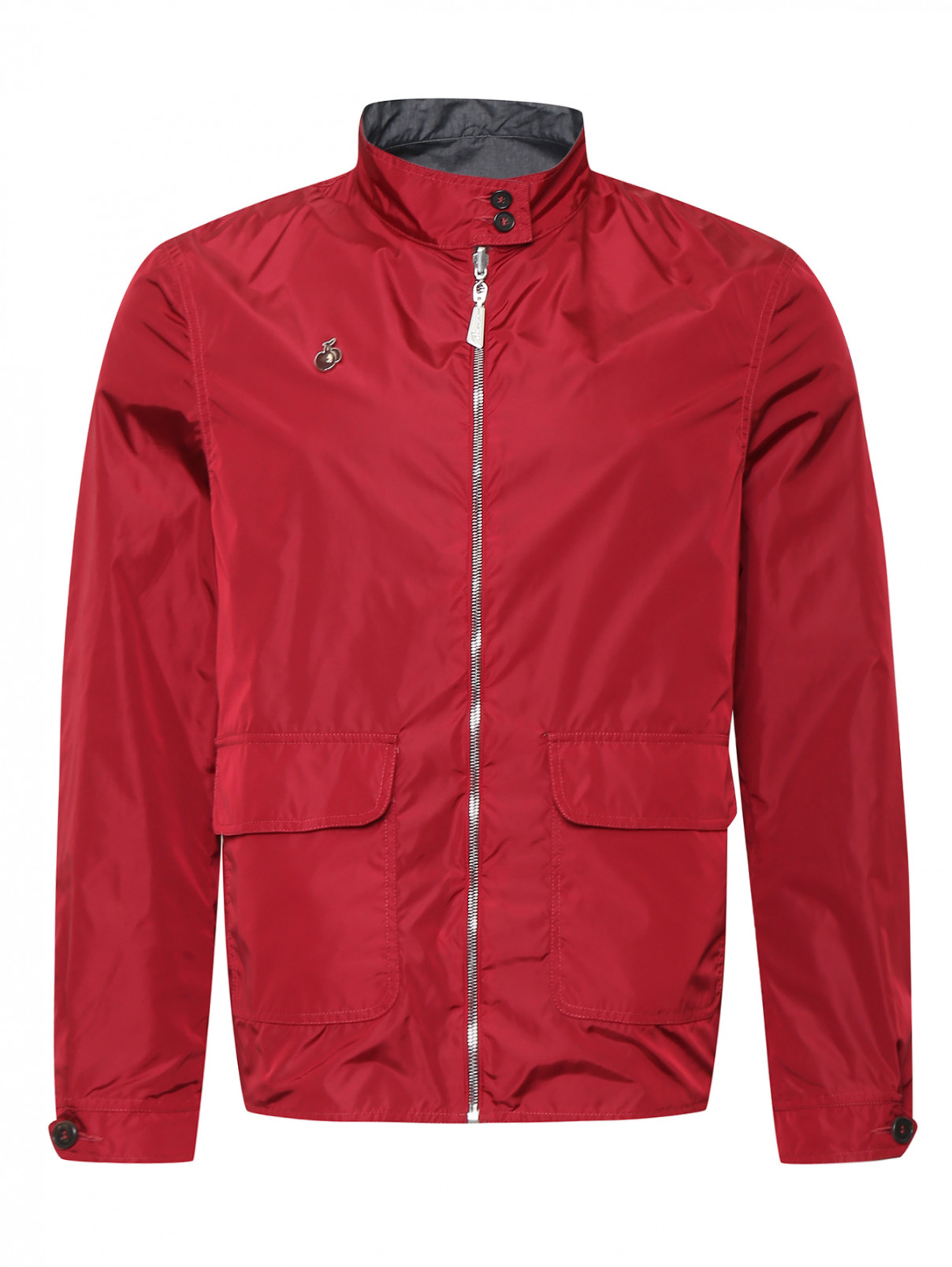 Куртка на молнии BOSCO  –  Общий вид  – Цвет:  Красный