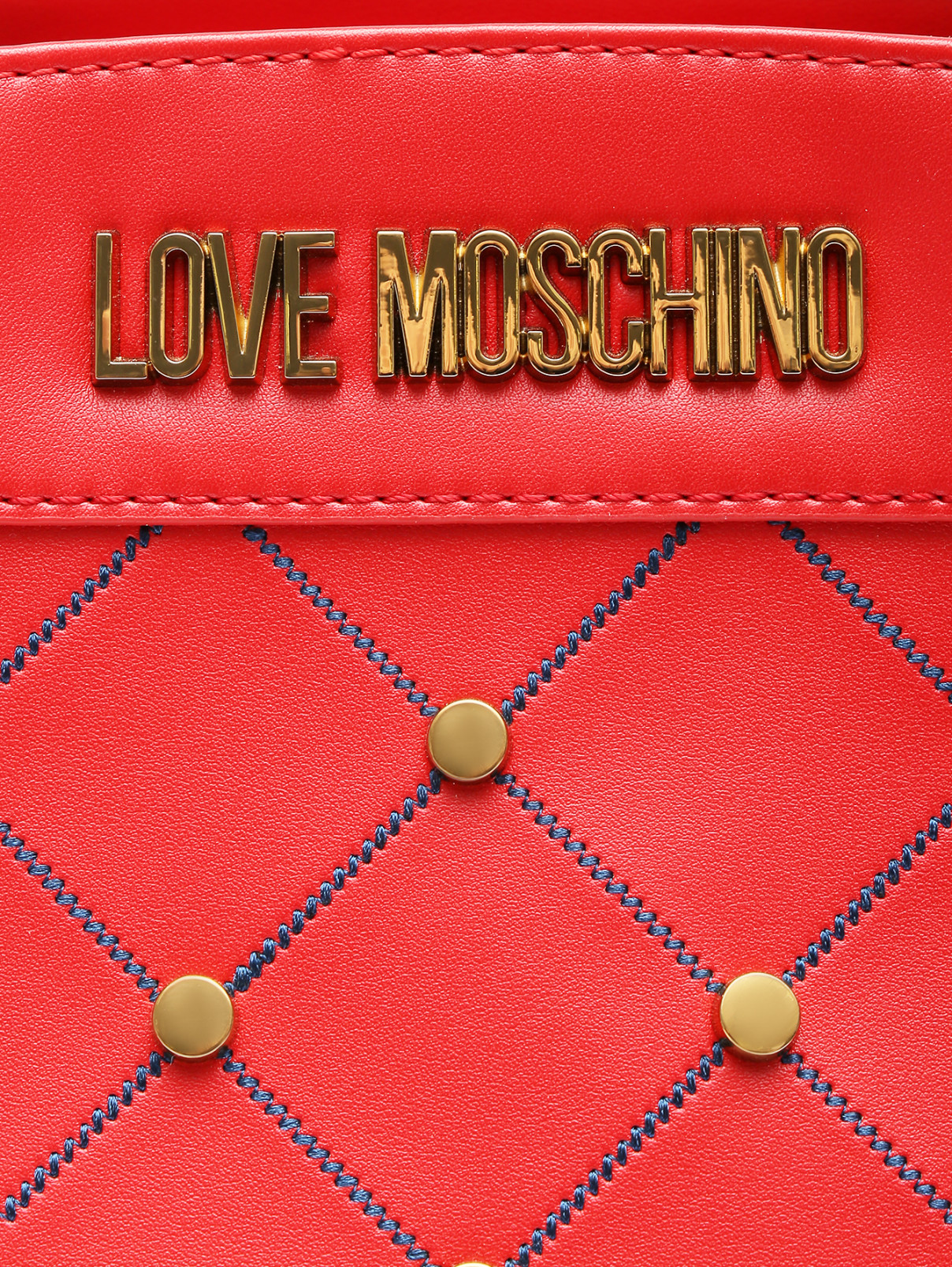 Сумка на коротких ручках Moschino Love  –  Деталь