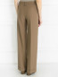 Широкие брюки из шерсти со складками Jean Paul Gaultier  –  Модель Верх-Низ1