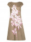 Платье из хлопка с цветочным узором Max Mara  –  Общий вид