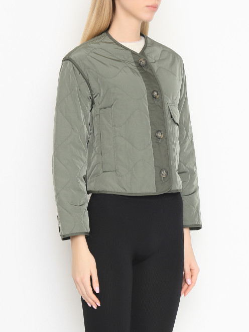 Укороченная стеганая куртка Weekend Max Mara - МодельВерхНиз