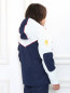Куртка горнолыжная с контрастными вставками и вышивкой BOSCO  –  Модель Верх-Низ1