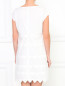 Платье прямого кроя из хлопка Moschino Cheap&Chic  –  Модель Верх-Низ1